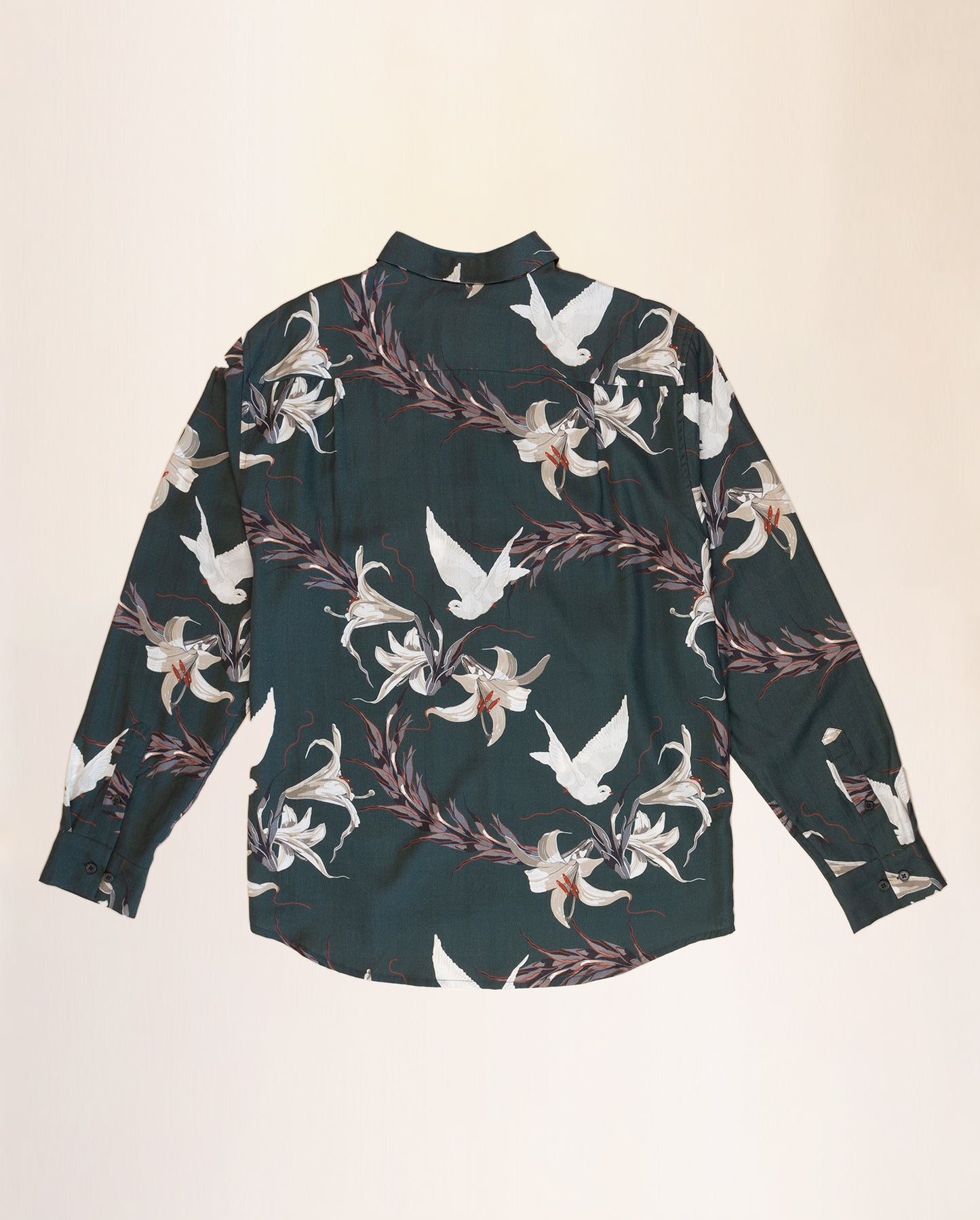Dove Long Sleeve Printed Shirt