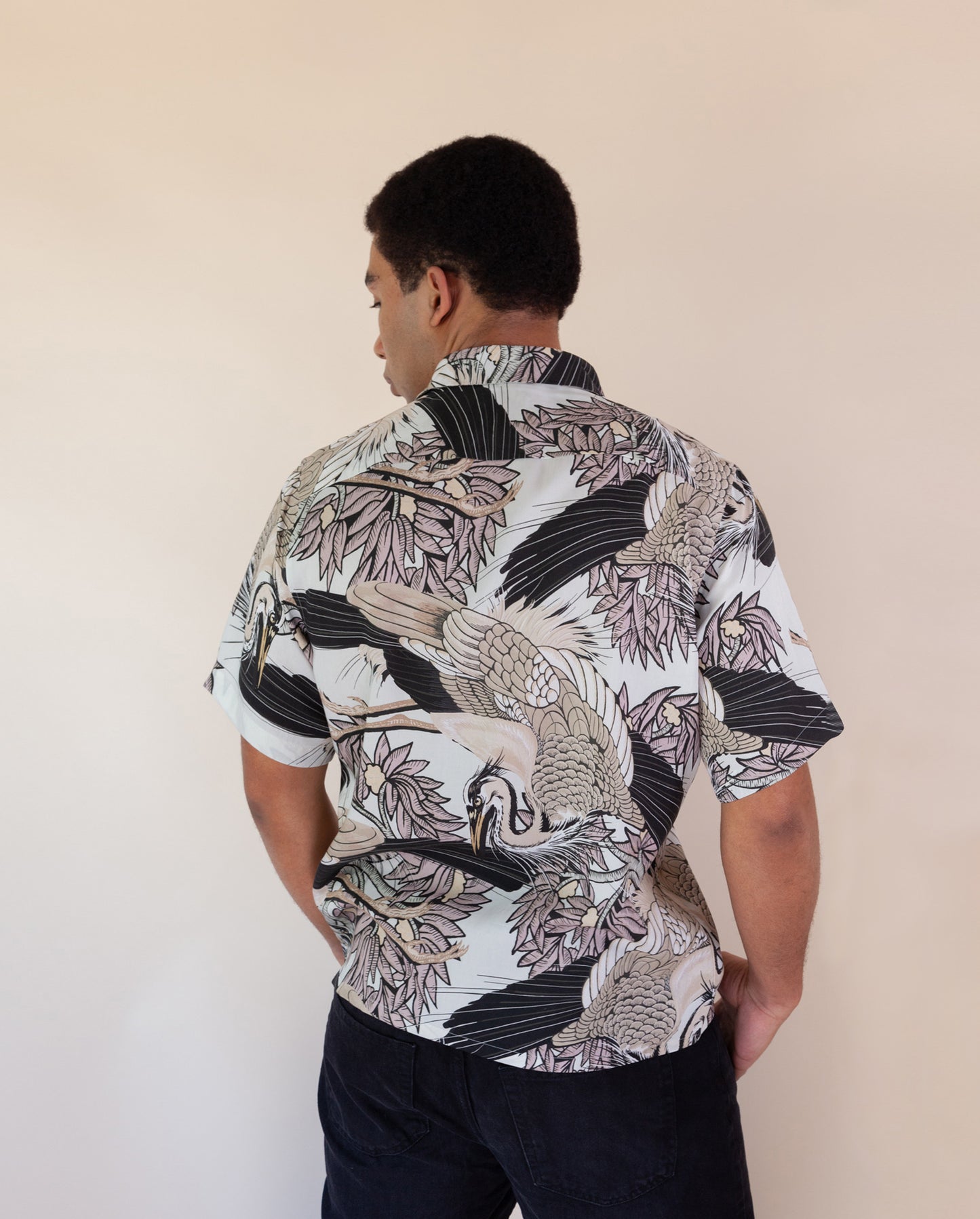 Heron Short Sleeve Printed Shirt