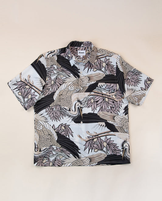 Heron Short Sleeve Printed Shirt