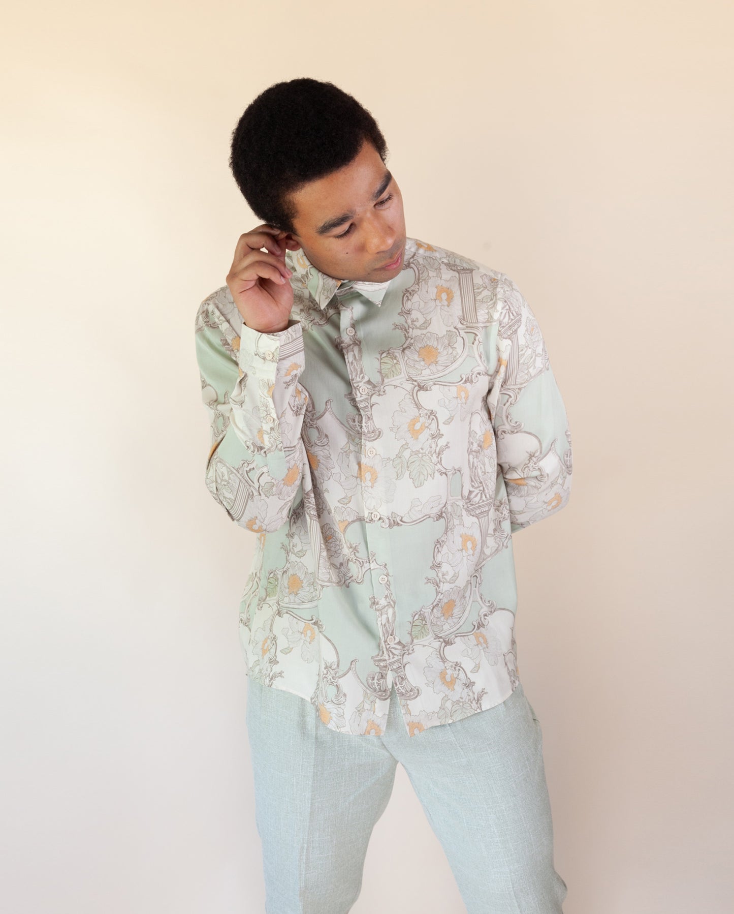 Love Long Sleeve Printed Shirt