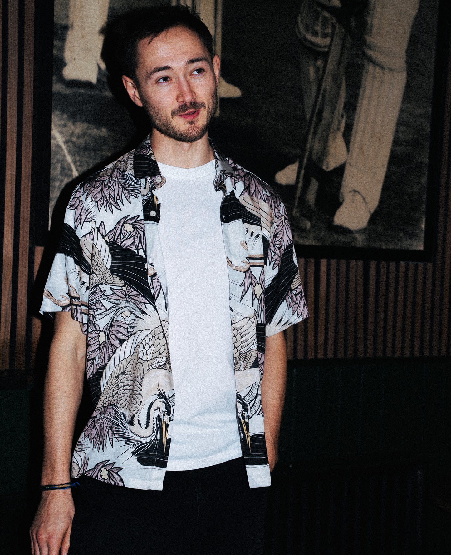 Heron Short Sleeve Printed Shirt