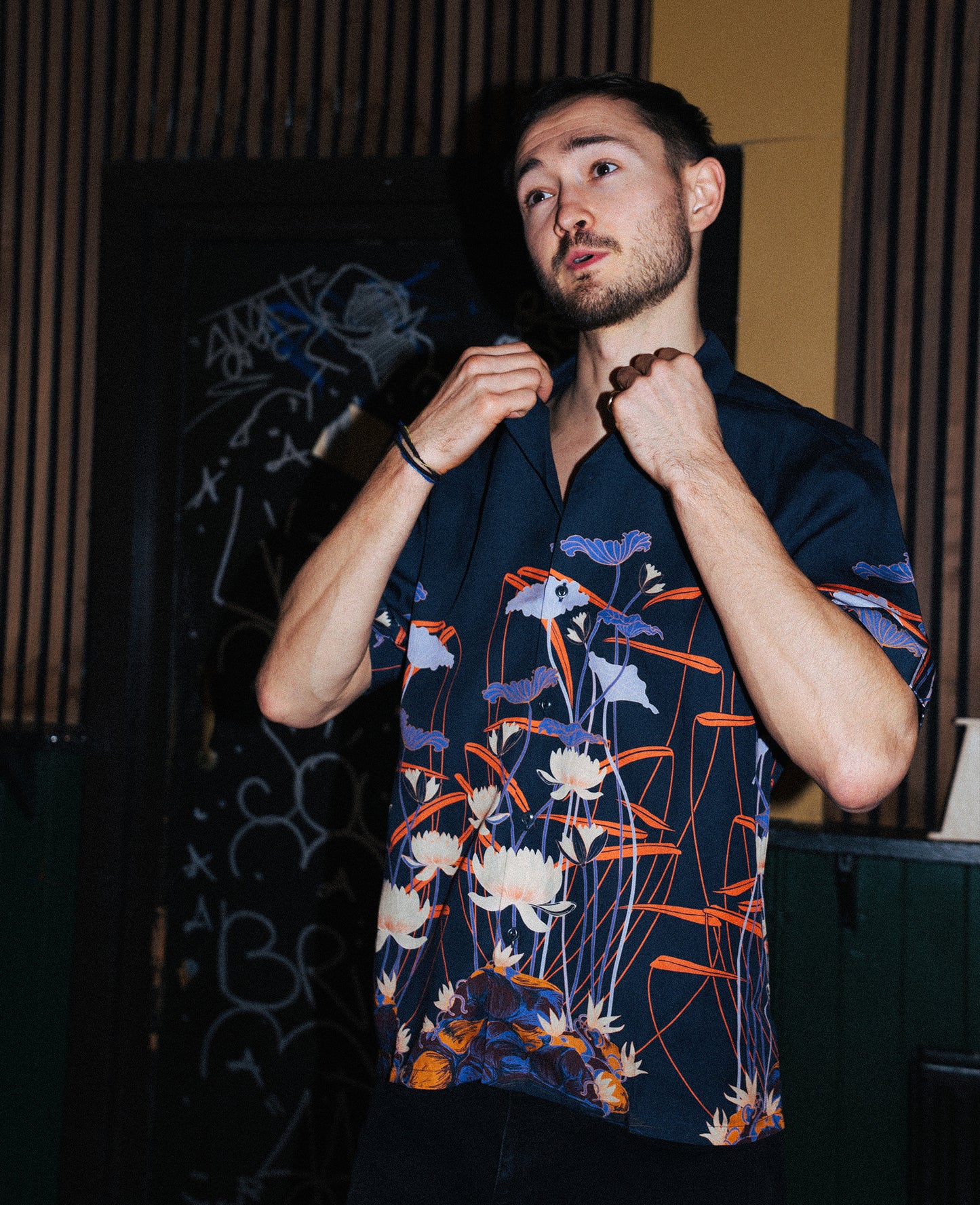 Lily Short Sleeve Printed Shirt