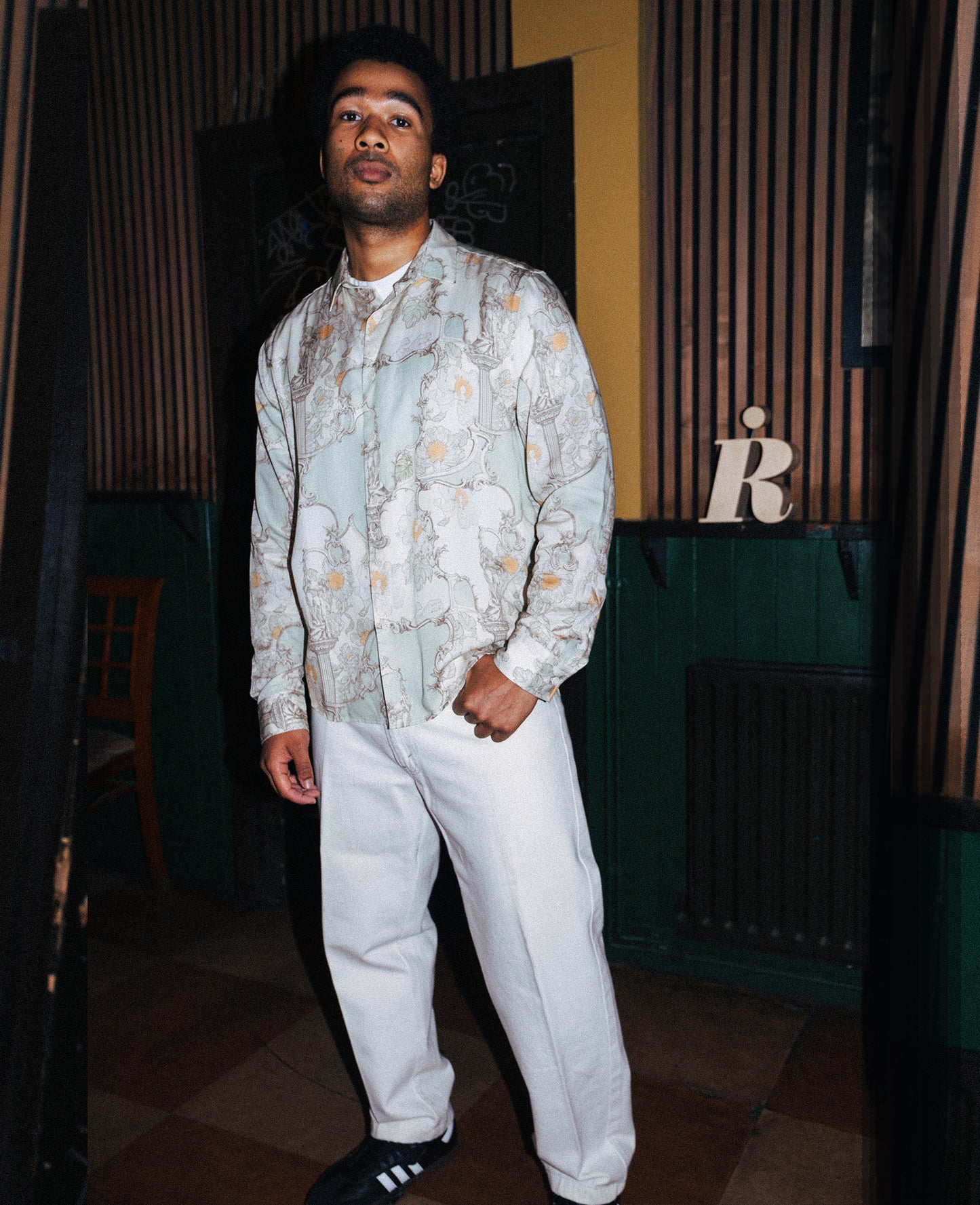 Love Long Sleeve Printed Shirt